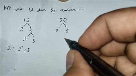 Matematika Kelas Faktor Prima Dan Faktorisasi Prima Dengan Off