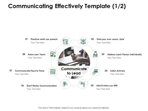 Communicating Effectively Template Person Individually Ppt Powerpoint