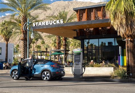 Volvo Starbucks Chargepoint Tesla Motors Club