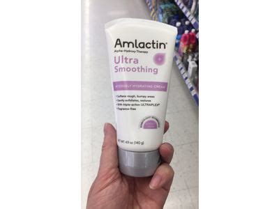 AmLactin Ultra Smoothing Intensely Hydrating Cream, 4.9 oz. Tube ...