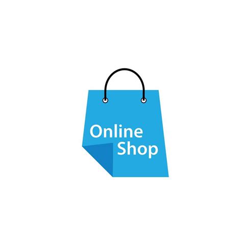 Shop Logo Online Design Symbol 13436750 Vector Art At Vecteezy