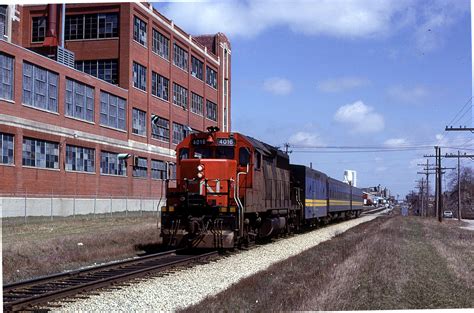 Railpicturesca Steve Young Photo The High Speed Cn Gp 40′s Became