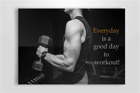 Ezposterprints Bodybuilding Men Girl Fitness Workout