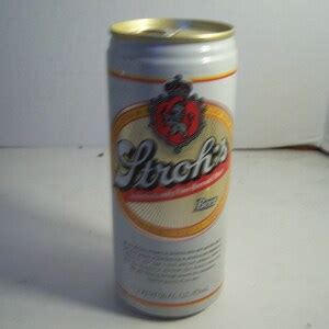 S Stroh S Fire Brewed Detroit Mich Beer One Pint Aluminum Beer Can