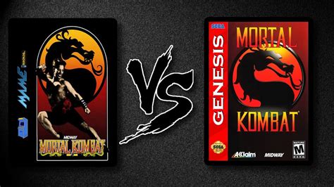 Mortal Kombat Arcade Vs Sega Genesis ᴴᴰ Comparison Youtube