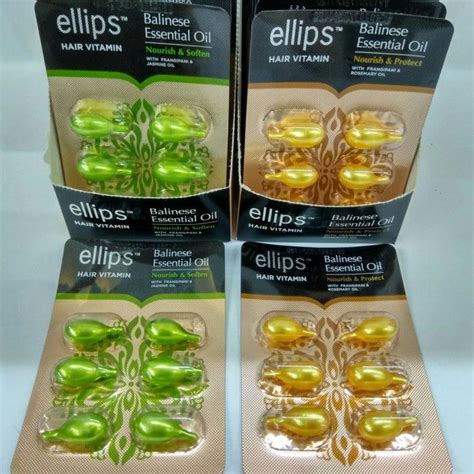 Ellips Hair Vitamin Balinese Essential Oil Blister 6 Caps Vitamin