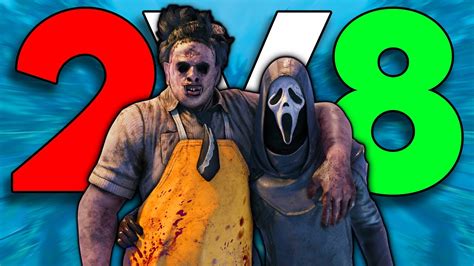 2 Killers Vs 8 Survivors Dead By Daylight Youtube