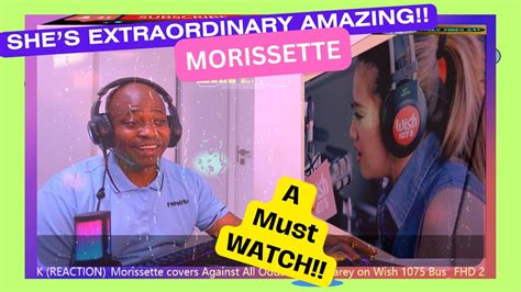 Morissette Covers Against All Odds Mariah Carey On Wish Bus Fhd