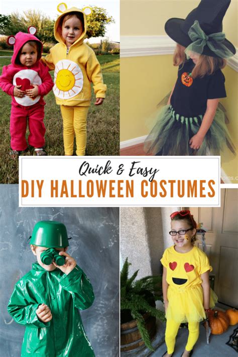 30 Quick and Easy DIY Halloween Costumes for Kids - Moneywise Moms