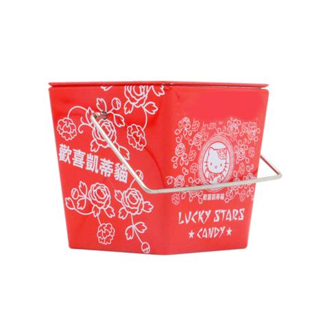 Christmas Candy Tins Red Tea Tin Square Green Tin Box