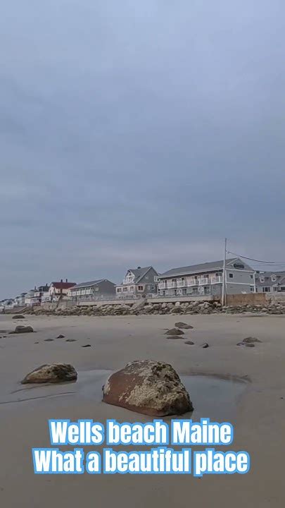 wells beach maine   beautiful beach june   walk  youtube