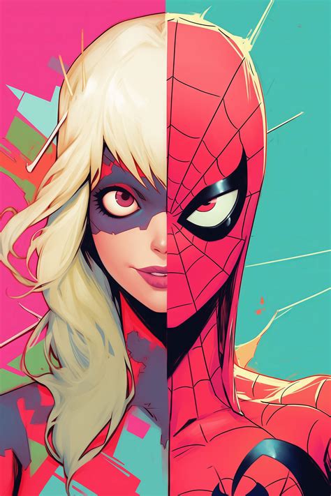 SpiderGwen inspired Comic by xalphafox on DeviantArt