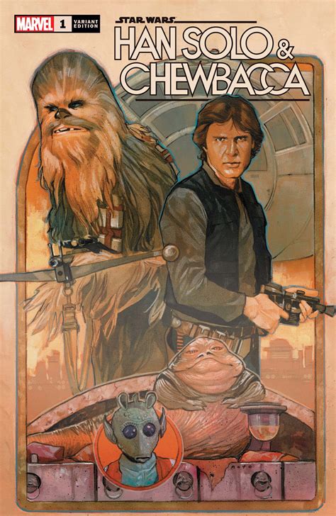 Star Wars Han Solo Chewbacca Variant Comic Issues Marvel