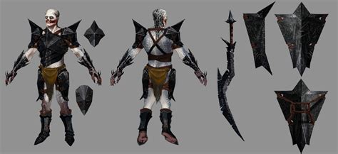 Image Hurlock And Weapons Da2 Concept Artpng Dragon Age Wiki