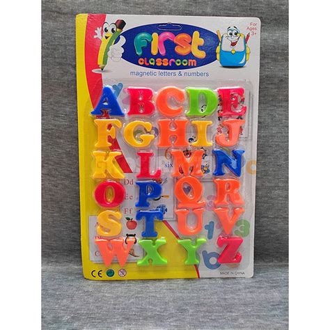 Jual Edukasi Magnet Angka Dan Huruf Shopee Indonesia