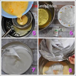 E Na Lovely Kitchen Kek Puding Karamel Pelangi Step By Step