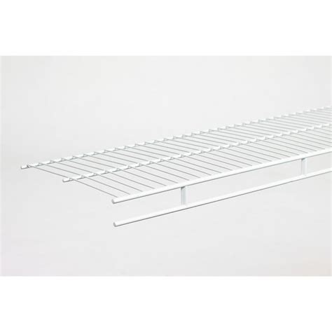 Closetmaid Shelf And Rod Ft X In White Universal Wire Shelf Lowes