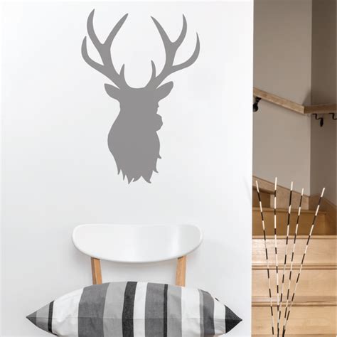 Stag Head Wall Sticker Wallboss Wall Stickers Wall Art Stickers