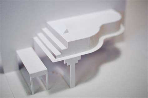 Origami Piano Pop Up Greeting Card On Behance