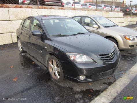 2004 Black Mica Mazda Mazda3 S Hatchback 58914947 Car