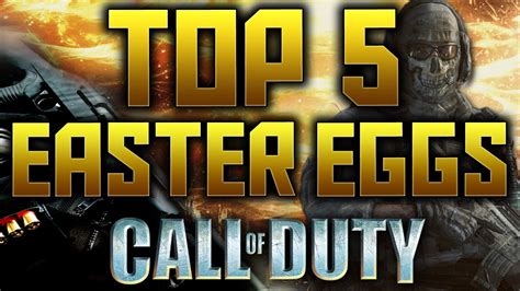 Top 5 Easter Eggs Call Of Duty Parte 2 Youtube