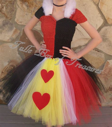 Adult Queen Of Hearts Costume Tutu