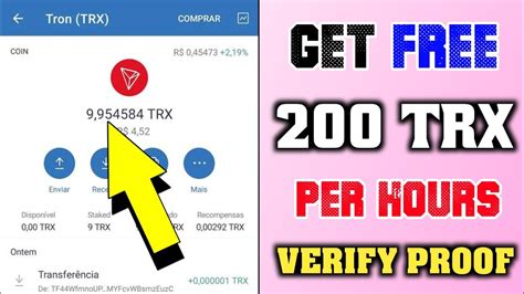 How To Earn Free Trx Trx Mining Site 2023 Free Trx Without