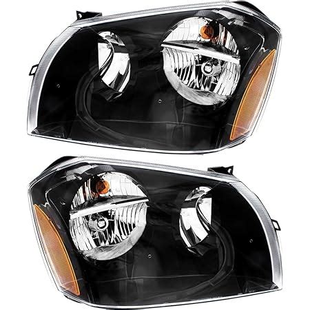 Amazon Gold Shrine For Dodge Magnum Headlights Lamps Set 2005 2006