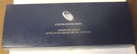 Anlagemünzen 2011 American Eagle 1 oz Silver 25th Anniversary 5 Coin