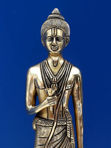 12 Brass Lord Neelkanth Varni Statue Handmade Exotic India Art