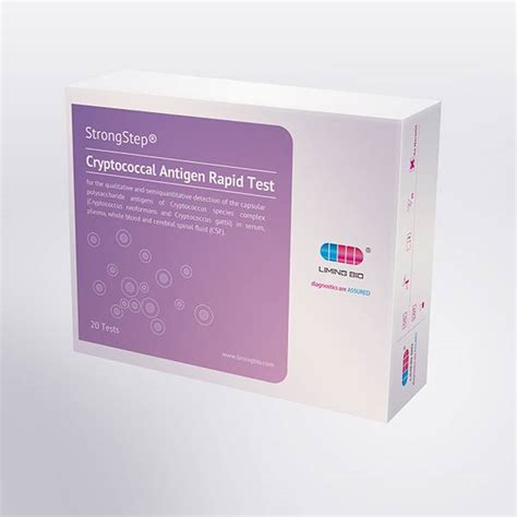 China Cryptococcal Antigen Rapid Test Device Manufacturers And Suppliers Liming Bio