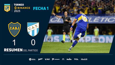 Torneobinance Fecha Resumen De Boca Atl Tico Tucum N Youtube