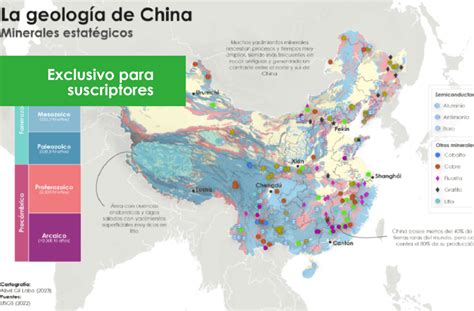 El Mapa Minero De China La Gran Potencia Extractiva Del Mundo Mapas