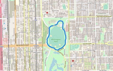 Washington Park Chicago Map - Brigid Theodora