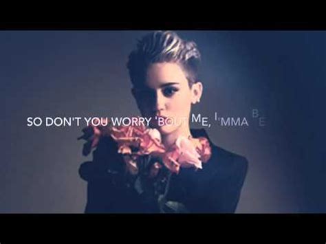 Do My Thang By Miley Cyrus Lyrics Video YouTube