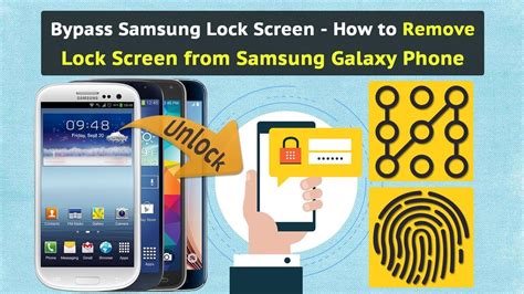 Bypass Samsung Lock Screen How To Remove Lock Screen From Samsung