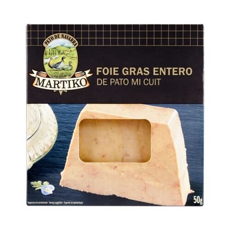 Martiko Foie Gras De Pato Entero Mi Cuit Martiko G Alcampo Haz