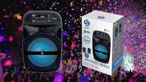 Qu Siga La Fiesta Disfruta Con El Bafle De Sonido Misik A Un S Per