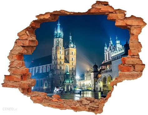 Wallmuralia Pl Fototapeta Dziura Na Cian D Krak W Noc Ndc