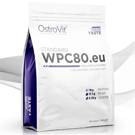 Купить Протеин сывороточный Ostrovit WPC 80 Standart 900 г ...