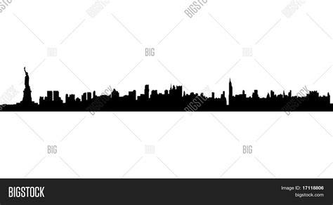 New York Silhouette Vector & Photo (Free Trial) | Bigstock