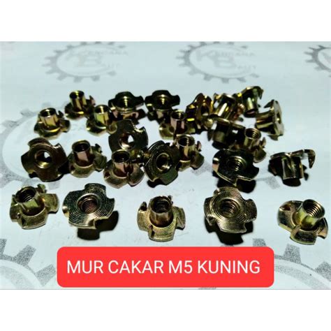 Jual Mur Cakar M Tee Nut M T Nut M Mur Tanam M Kuningan