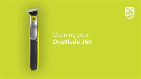 Philips OneBlade How To Clean YouTube