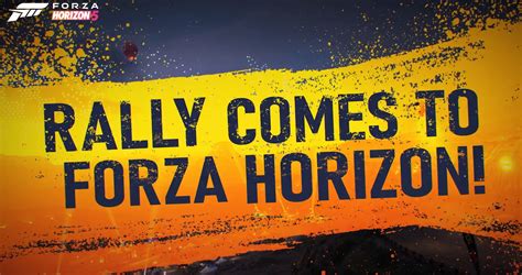 Forza Horizon 5 Rally Adventure als zweiter DLC angekündigt Wann