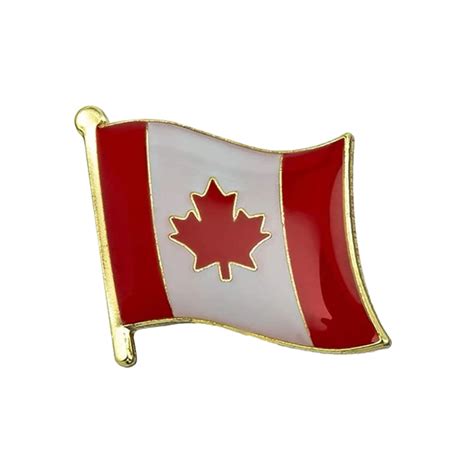 Canada Flag Pin Badge Panda Loco