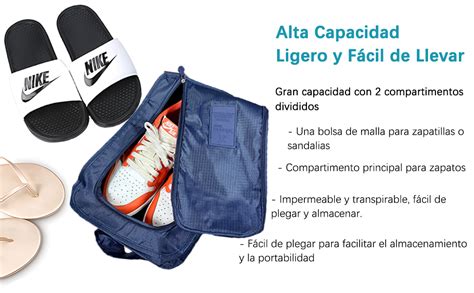 Pieza Bolsas Para Zapatos Bolsa De Zapatos Grande Port Til Con