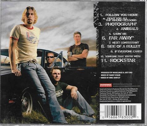 NickelBack All The Right Reasons CD – Truth And Sincerity