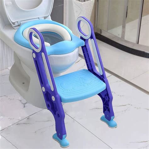 Reducteur Toilette Enfant avec Marche Siège de Toilette pour Enfant