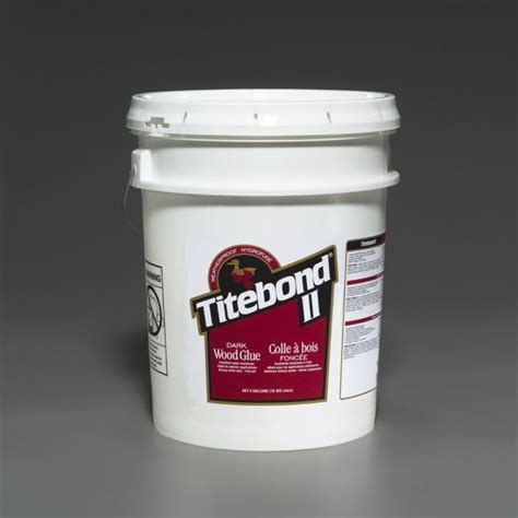 Titebond II Dark Wood Glue 5 Gallon 3707 Franklin International