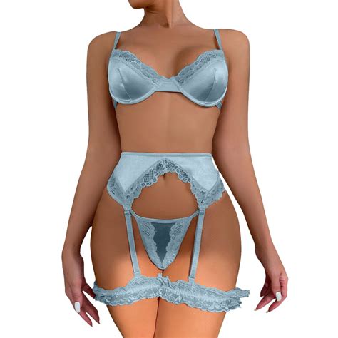 EHQJNJ Christmas Lingerie Bow Teddy Plus Size Lingerie Set For Women